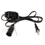 6FT Himalayan Salt Lamps Replacement Cord with Dimmer Switch E12 C7 Socket