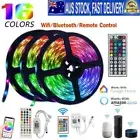 5-30M RGB LED Strip Lights WiFi Bluetooth Music Remote 44Key Lamp Kit Party Home