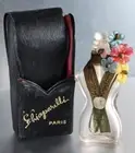 SCHIAPARELLI Shocking 1948 Leather Perfume Bottle, Empty