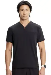 Infinity GNR8 Men's Partial Zip V-neck Top IN702A BLK Black Free Shipping