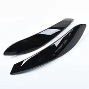 Interior Door Pull Handle Outer Cover Trim, for BMW, for 3 4 Series F30 F80 F31 F32 F33 F34 F35 F36 F82 F83 2013-2018 Car Door Pull Handle(Pianoblack 2pcs Set)
