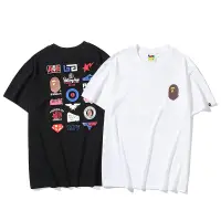 在飛比找蝦皮購物優惠-Aape 某處 aape universe t 恤休閒棉 t