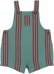 [Gocco] Baby Boys' Short Striped Dungarees