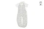 Ergo Pouch Organic Cotton Baby Infant Sleep Suit Bag 2-12m 1.0 TOG Waves White