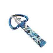 Car Accs JDM Broken Heart TSURIKAWA Burnt Blue Ring BL Waves Nylon Handle Strap