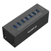[A3H7] 7 Port High Speed USB 3.0 Hub With 12V/2.5A AU PLUG Power Adapter