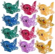 ibasenice Cute Axolotl Miniature Figurines 24 Pack Garden Decor Craft Projects Toy