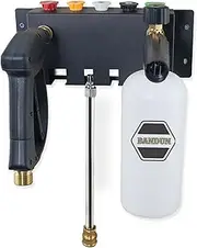 Pressure Washer Gun Holder-Pressure Washer Gun Snow Foam Lance Quick Disconnect Tool Holders-for Foam Cannon,Pressure Washer Nozzle Tip and Wand Extension Storage Rack(fit 1/4" Quick Connector)