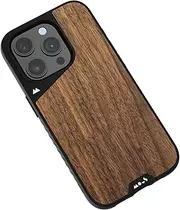 [Mous] for iPhone 15 Pro Max Case MagSafe Compatible - Limitless 5.0 - Walnut - Protective iPhone 15 Pro Max Case - Shockproof Phone Cover
