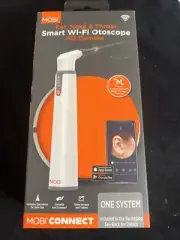 Mobi Connect Smart WIFI Otoscope For Ears, Nose&Throat With HD Camera NEW SEALED