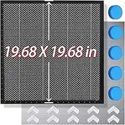 YOOPAI Honeycomb Laser Bed 500x500mm Honeycomb Working Table with Aluminum Panel for Laser Cutter Engraver Accessories, Desktop Protection, Fast Heat and Smoke Dissipation 19.68"x19.68"