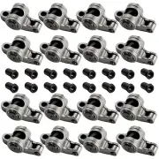 For Chevrolet SBC 350 1.6 Ratio 7/16" Stud Stainless Steel Roller Rocker Arms (for: Chevrolet)