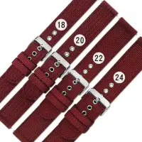 在飛比找momo購物網優惠-【Watchband】18.20.22.24 mm / 各品