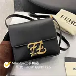 二手精品【FENDI芬迪】KARLIGRAPHY 翻蓋 愛的迫降同款 單肩手提 超美款包 方塊包豆腐包