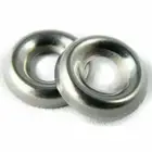 Stainless Steel Cup Washer Finishing Countersunk #12 Qty 1000