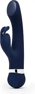 Lovehoney Warming & Cooling Rabbit Vibrator for Women | Silicone Vibrating Dildo G Spot Massager | 7 Powerful Vibration Modes | Rechargeable Clit Vibrator | Waterproof Adult Sex Toys for Couples