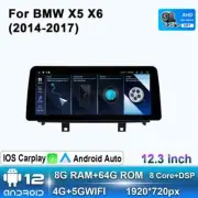 For BMW X5 F15 X6 F16 F85 2014-2017 CarPlay Car Radio GPS Video Player Screen