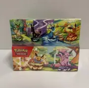 Pokemon TCG Scarlet & Violet Prismatic Evolutions Mini Tin Display Box “SPANISH”
