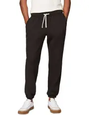 [Tommy Hilfiger] Essential Fleece Sweatpant in Black