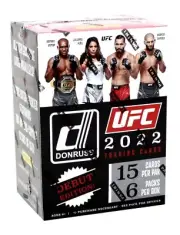 2022 PANINI DONRUSS UFC BLASTER 20 BOX CASE BLOWOUT CARDS