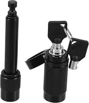 Zerodeko Theft Trailer Hitch Lock Durable Lockable Pin Design for Secure Vehicle Connection Easy Installation Compatible with Rvs Trailers and More for Maximum Travel Security