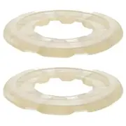 2 PK Foot Pad K12059 Replacement For Pentair Kreepy Krauly Pool Cleaner --Clear