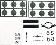 DIY Accessory Full Set for HL Henglong 3878 1:16 RC Tank Russian KV-1