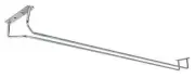 24'' Wire Wine Glass Rack Hanger Holder Stemware Chrome