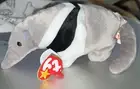 TY Beanie Baby Ants Anteater w/ tag With error, pellets, 1997, RARE