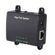 Gigabit Poe Splitter Power Over Ethernet Adapter 48V Input DC 5V/9V/12V/18V Out