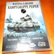 BATTLE OF THE BULGE KAMPFGRUPPE PEIPER SS Panzer Army Group Nazi DVD SEALED NEW