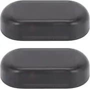 2pcs Car Solar Security Light Anti-Theft Led Warning Light Solar Energy Powered Camping Car Alarm Lightweight Plastic