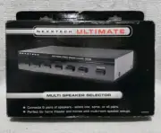 Nexxtech Ultimate Multi Speaker Selector, Connects 6 Pairs Speakers, NIB