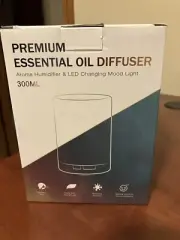 300ML Essential Oil Diffuser, Quiet 5-In-1 Aroma Humidifier