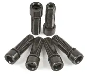 SHADOW CONSPIRACY HOLLOW STEM BOLTS - SET OF 6 - BLACK