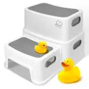 Forbena Toddler Step Stool for Bathroom Sink, 2 Step Stool for Kids Toilet Po...