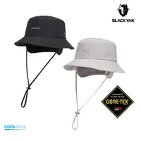 在飛比找PChome24h購物優惠-【BLACKYAK】GORETEX防水漁夫帽(象牙白/黑色)