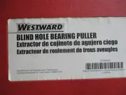 Westward 23KX50 Blind Hole Bearing Puller, Non-reversable