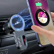 Bluetooth FM Transmitter【Bluetooth Transmitter+Magsafe+Car Mount】 Bluetooth 5...
