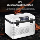H 12 24 Volt Car Refrigerator Portable 19L Car Freezer Mini Fridge For R New