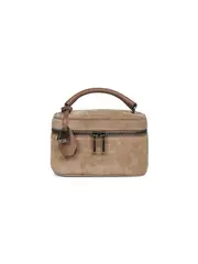 Brunello Cucinelli Zipped Shoulder bag One size Brown