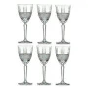 RCR Brilliante White Wine Glasses 230ml - Set Of 6