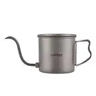 400ml Pour Over Kettle Gooseneck Coffee Kettle Ti Folding Handle Water Kett FD