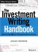 The Investment Writing Handbook: How To Craft Effective Communications To Investors