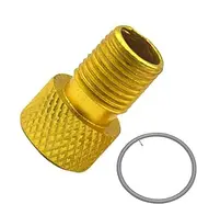 Bikes Caps, Bikes Tire Hat, Locking Tire Inflator Nozzle Adapter, Bikes Tire Pump Adapter, Bike Tire Stem Converter, Tire Hat to Valve Adapter, Bicycles Caps Inner Tube Nozzle Conversion for Bicycles