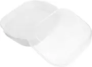 Alipis 1Pc Microwave with Vent for Steamed Buns Kitchen Cooking Tool White for Microwave Oven Use Convenient Heat Dissipation and Refrigeration