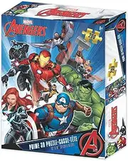 Prime 3D 33032 RD-RS263089 Marvel Avengers Figure Puzzle, Pack of 200, Colourful, Unico