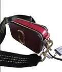 NWT MARC JACOBS THE SNAPSHOT Camera Bag Leather Red