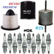 Tune Up Kit Filters Plugs For FORD E-450 ECONOLINE SUPER DUTY V10 6.8L 2000-2002