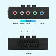 RGBS VGA to YPBPR Converter SCART to YPBPR For 480i 480p 576i 576p 720p 1080i